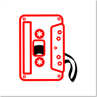 Minimalist 80s mixtape Posters and Art